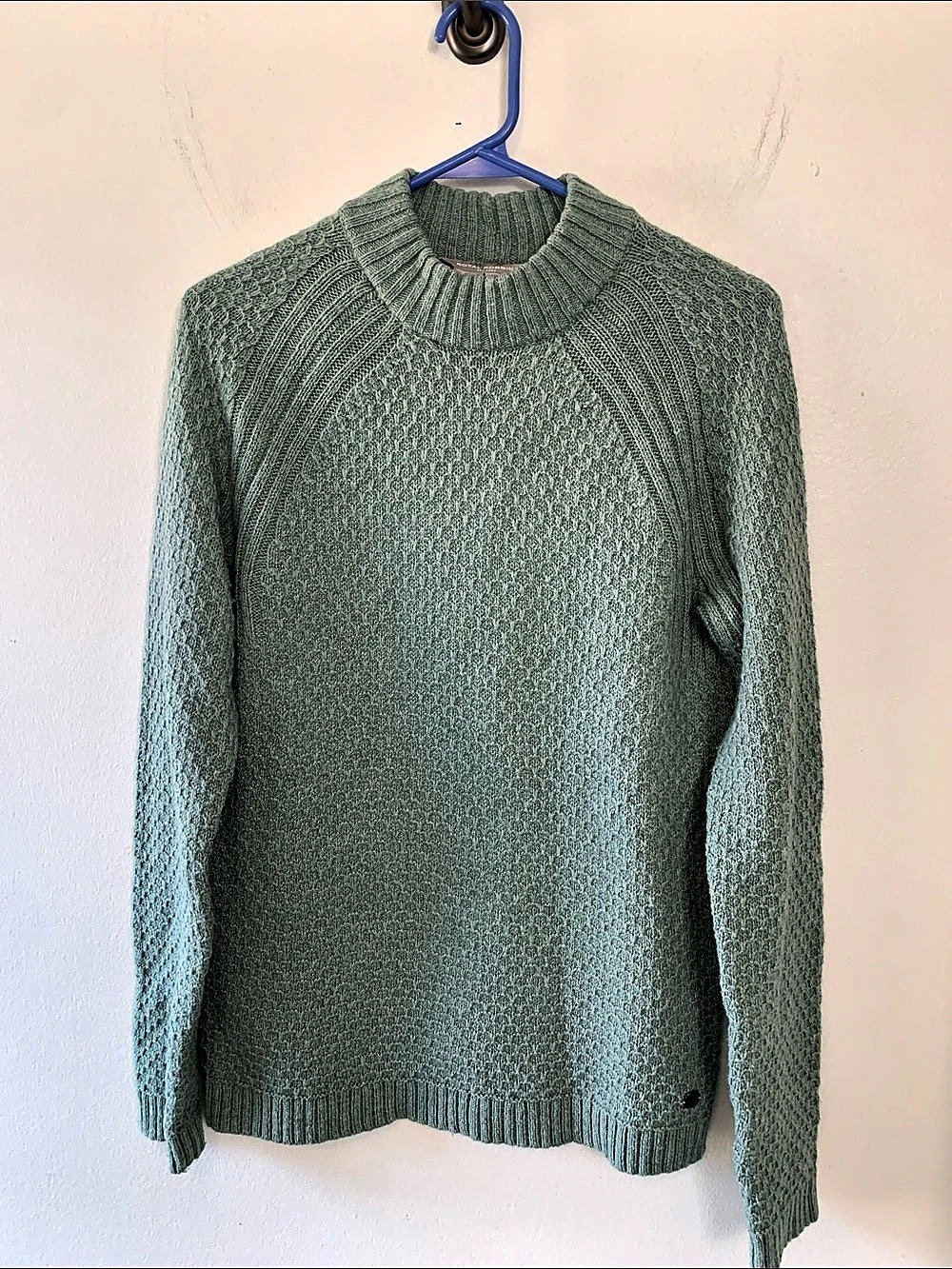 Royal Robbins Ventura Knit Mock Neck Knit Sweater, Wool Blend Size Small